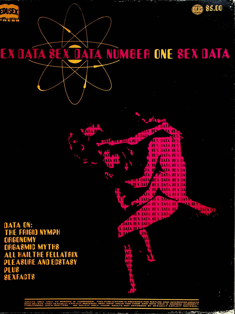 Sex Data Magazine  Pleasure & Ecstasy / All Hail The Fellatrix  #1  1973   092524lm-p