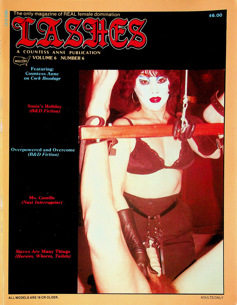 Lashes BDSM Magazine Ft. Countess Anne & Sonia's Holiday Vol.6 No.6 092725RP-