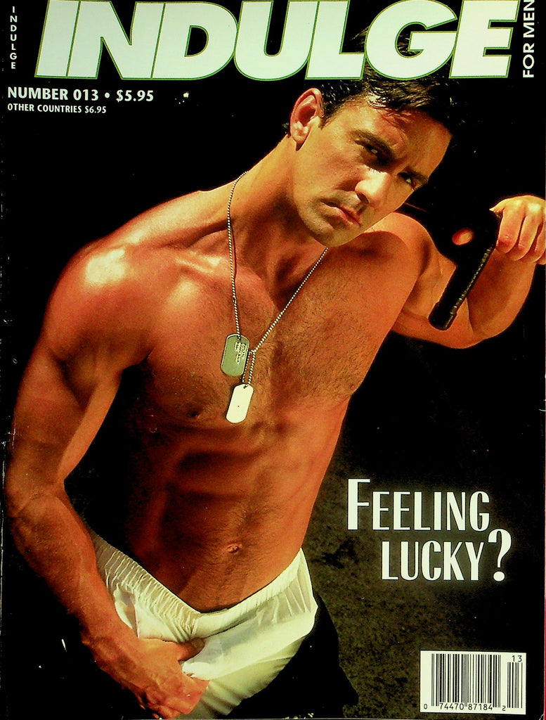 Indulge Gay Magazine  Cover Guy Tom Chase  #13  February 1997     041626lmp