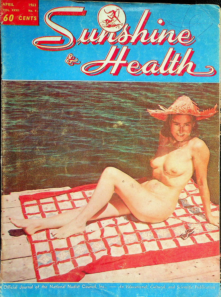 Sunshine & Health Nudist Magazine  The ABC Of Nudism  April 1963   082526lmp-GSC