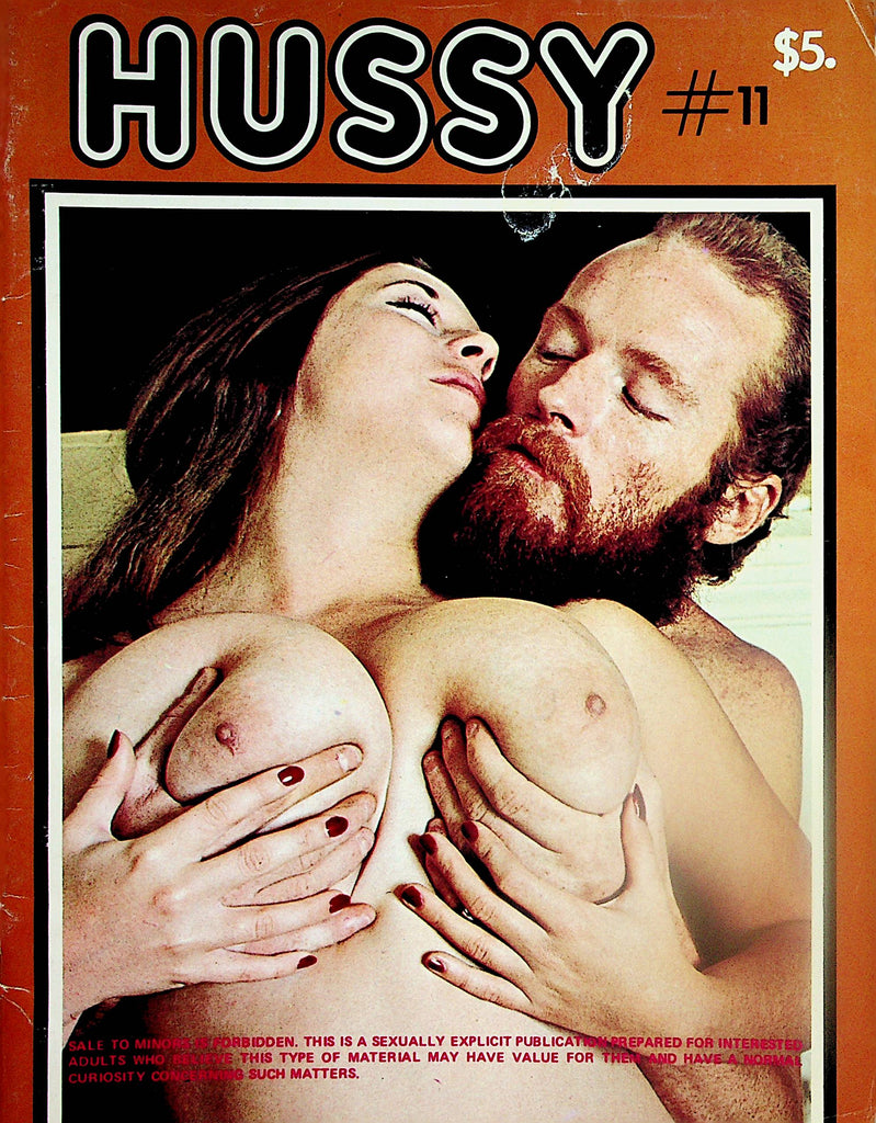 Hussy Magazine   Hooker   #11  1970's     022124lm-p