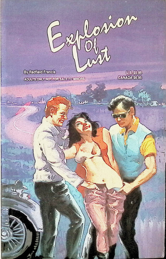 Explosion of Lust by Radfield Francis DSK040 1995 Adult Erotic Novel-051424AMP