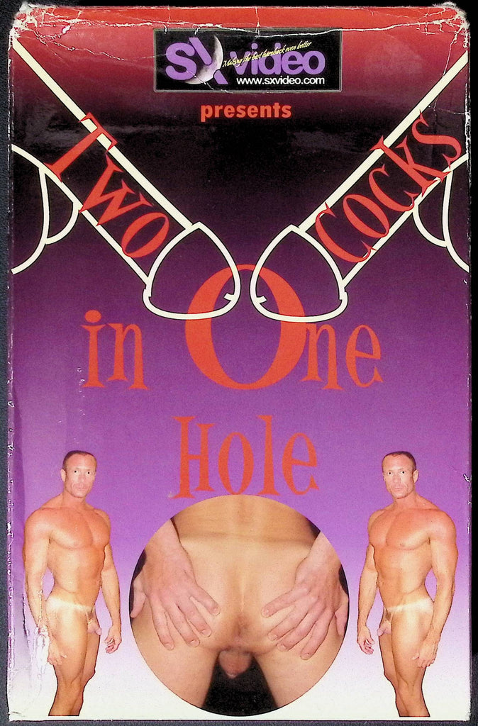 Two Cocks In One Hole SX Productions Gay VHS 2002 093024JKVHS2