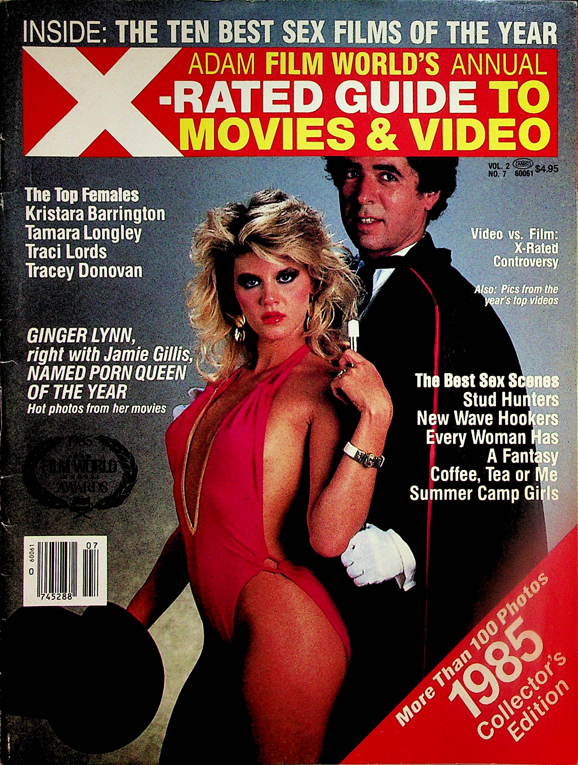 X-Rated Guide To Movies & Video Magazine Ginger Lynn & Jamie Gillis vo –  Mr-Magazine