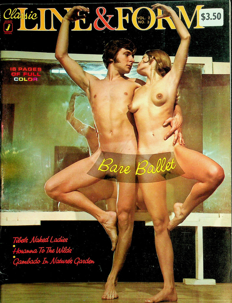 Classic Line & Form Nudist Magazine   Bare Ballet / Tibet's Naked Ladies  vol.2 #3 1968   071526lmp-GSC