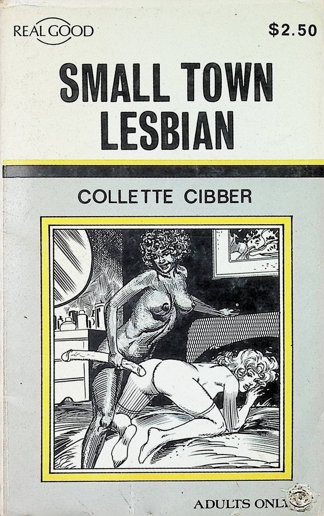 Small Town Lesbian Collette Cibber 1978 Real Good Books Star Distributors Adult Erotic Paperback Novel-060524AMP