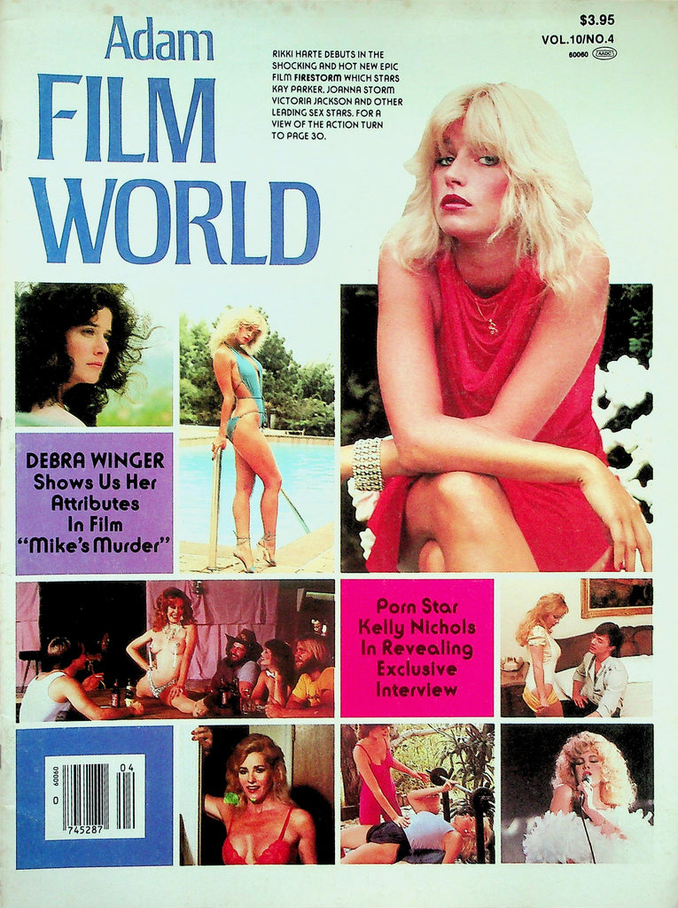 Adam Film World Magazine  Kelly Nichols Interview / Kitten Natividad & More!  vol.10 #4  September 1984   123025lmp