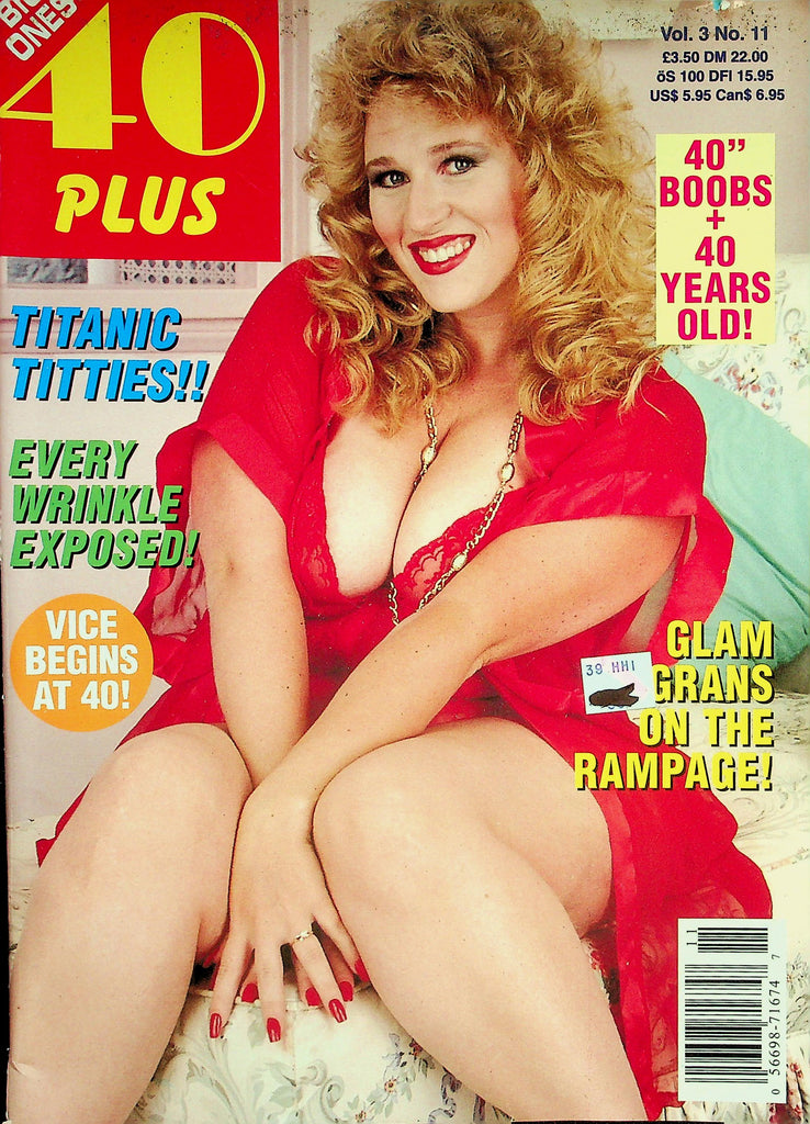 Big Ones 40 Plus Magazinme  Titanic Titties!  Covergirl Sharon  vol.3 #11  1994     080726lmp-GSC