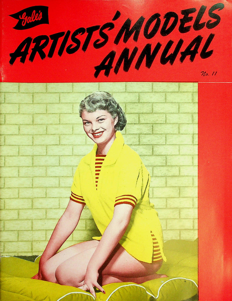 Gale's Artists' Models Annual Vintage Magazine   Beautiful Nude Models  #11  1950-60's     052926lmp-GSC
