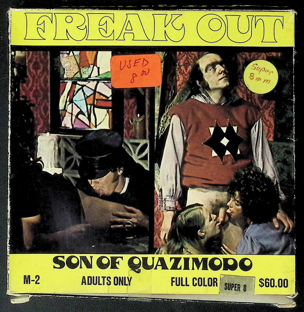 Freak Out #2 Son of Quazimodo Super 8mm Film Reel Vintage 060126AKVHS