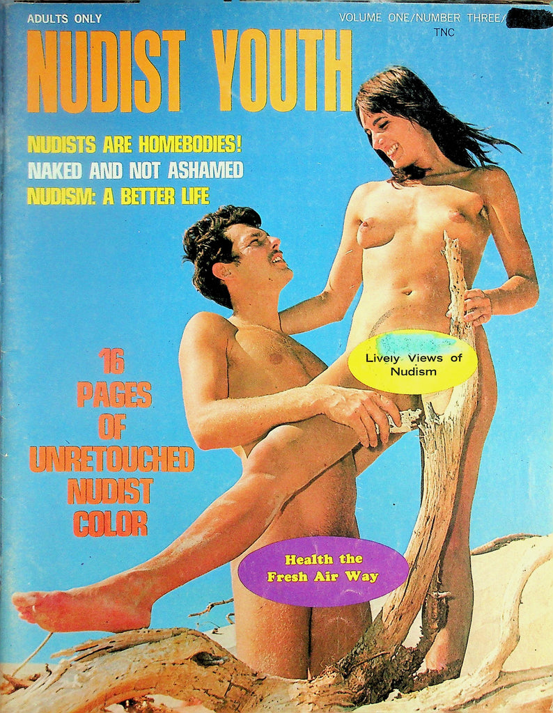 Nudist Youth 18+ Magazine  Nudists Are Homebodies! / Naked And Not Ashamed   vol.1 #3  1968   101526lmp-GSC