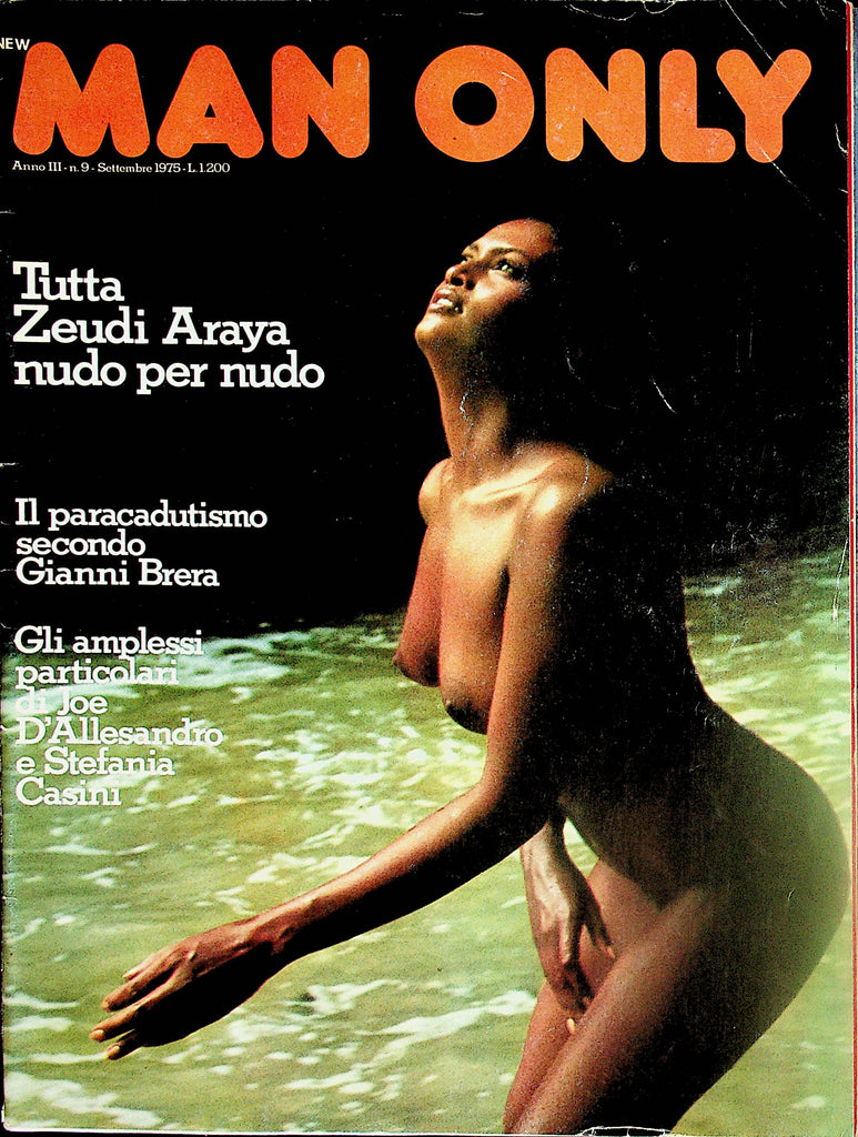 Man Only Italian International Magazine   Gianni Brera  #9  September 1975     011124lm-p