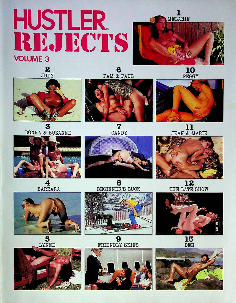 Hustler Rejects Magazine Judy Pam & Paul Vol.3 013024rp