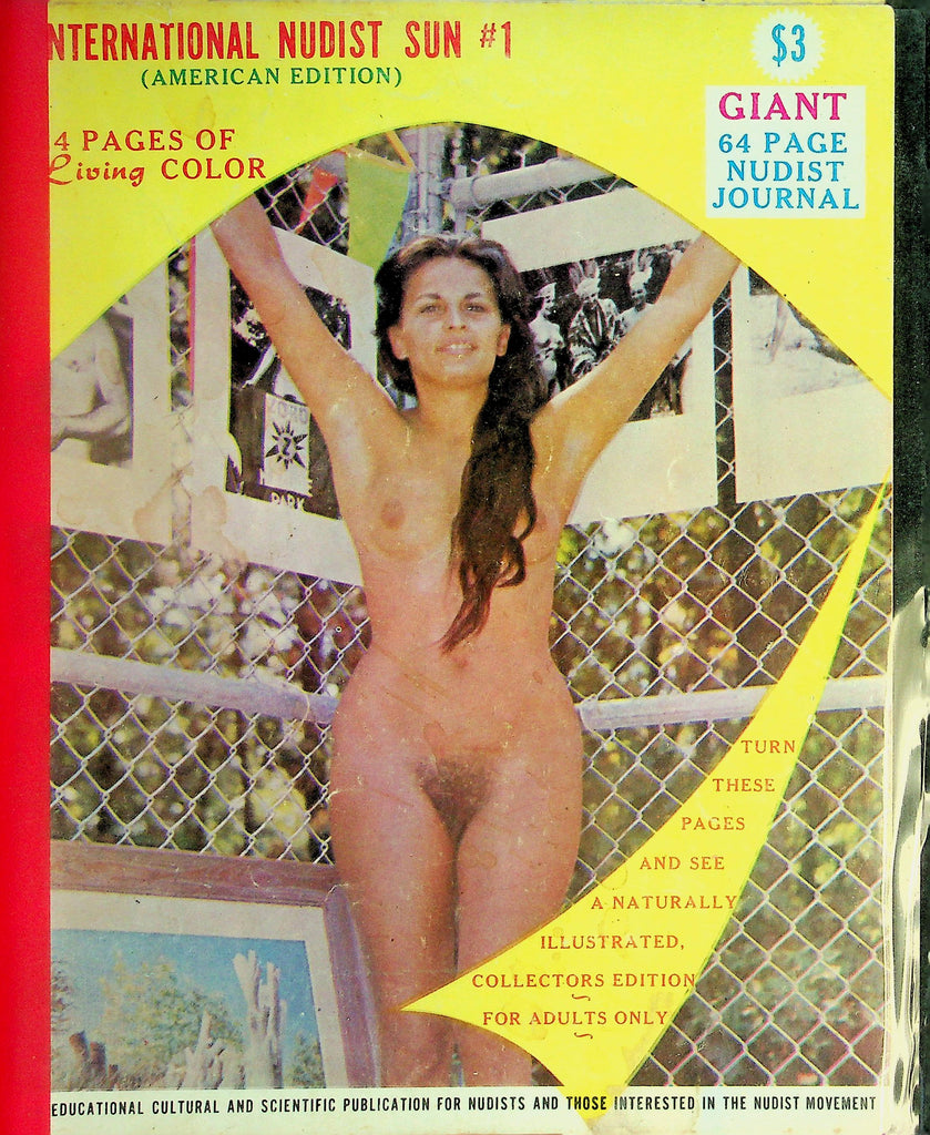 International Nudist Sun Magazine (American Edition)  Illustrated Collector's Edition  #1  1960's     102126lmp-GSC