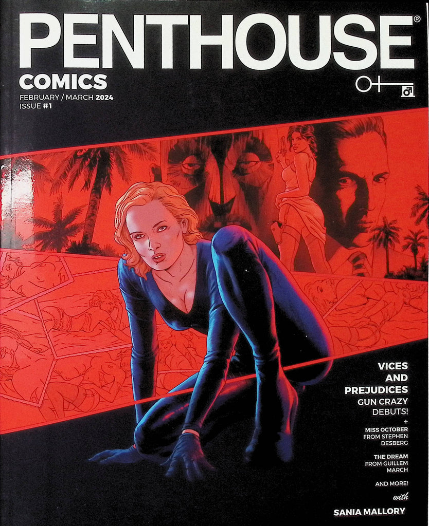 Penthouse Comics Magazine Issue #1 February/March 2024 Cover F Sammelin Sania Mallory -061924AMP