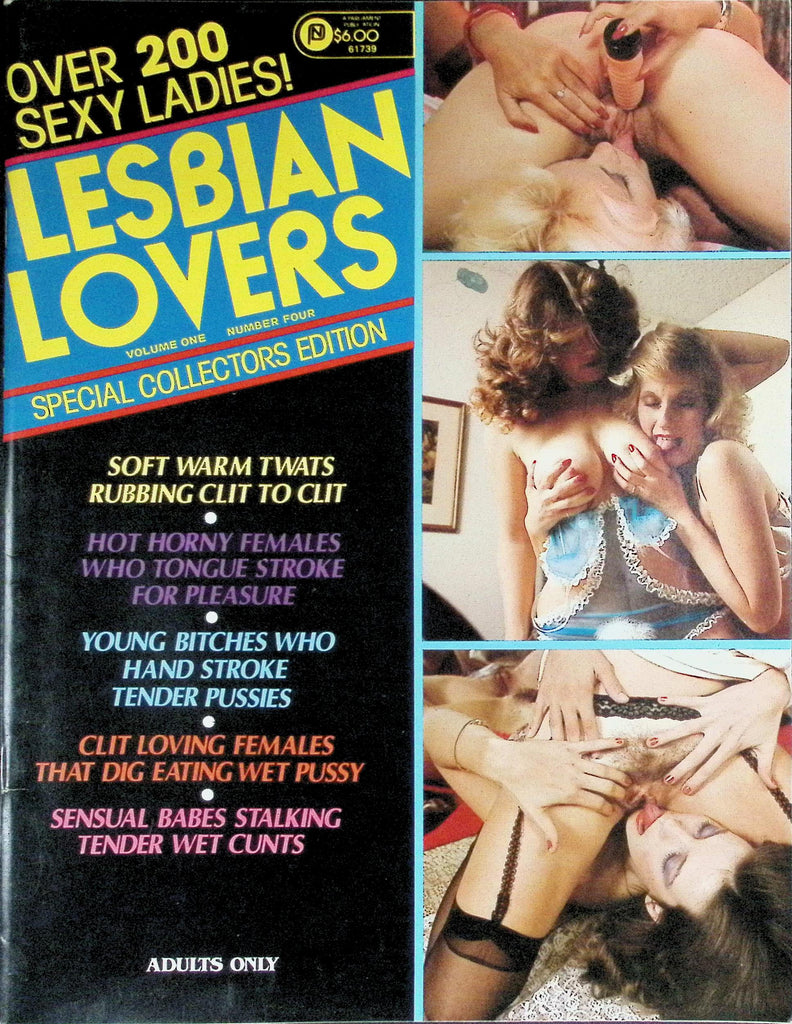Lesbian Lovers Magazine Vol 2 #4 1981, Special Collector's Edition Soft Warm Twats  100326LLP