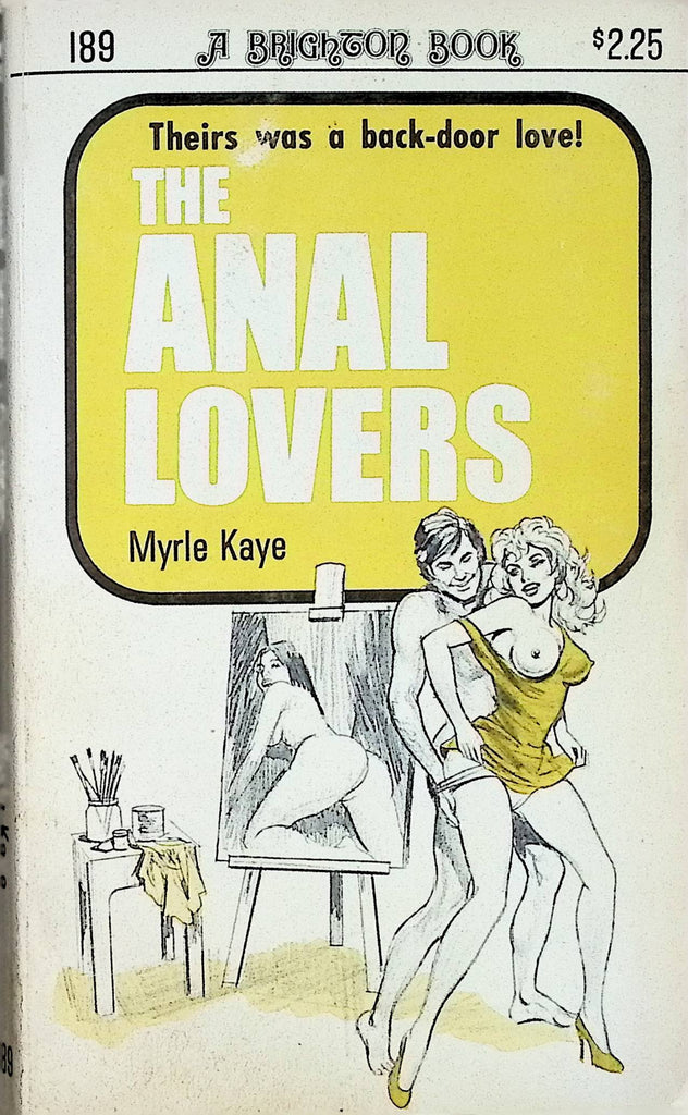 The Anal Lovers by Myrle Kaye 189 A Brighton Book 1971 Adult Erotic Paperback Novel-052024AMP