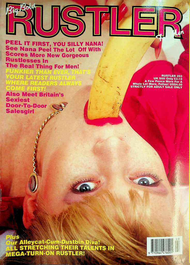 Rustler Magazine   Peel It First, You Silly Nana!  #203 1992    042526lmp