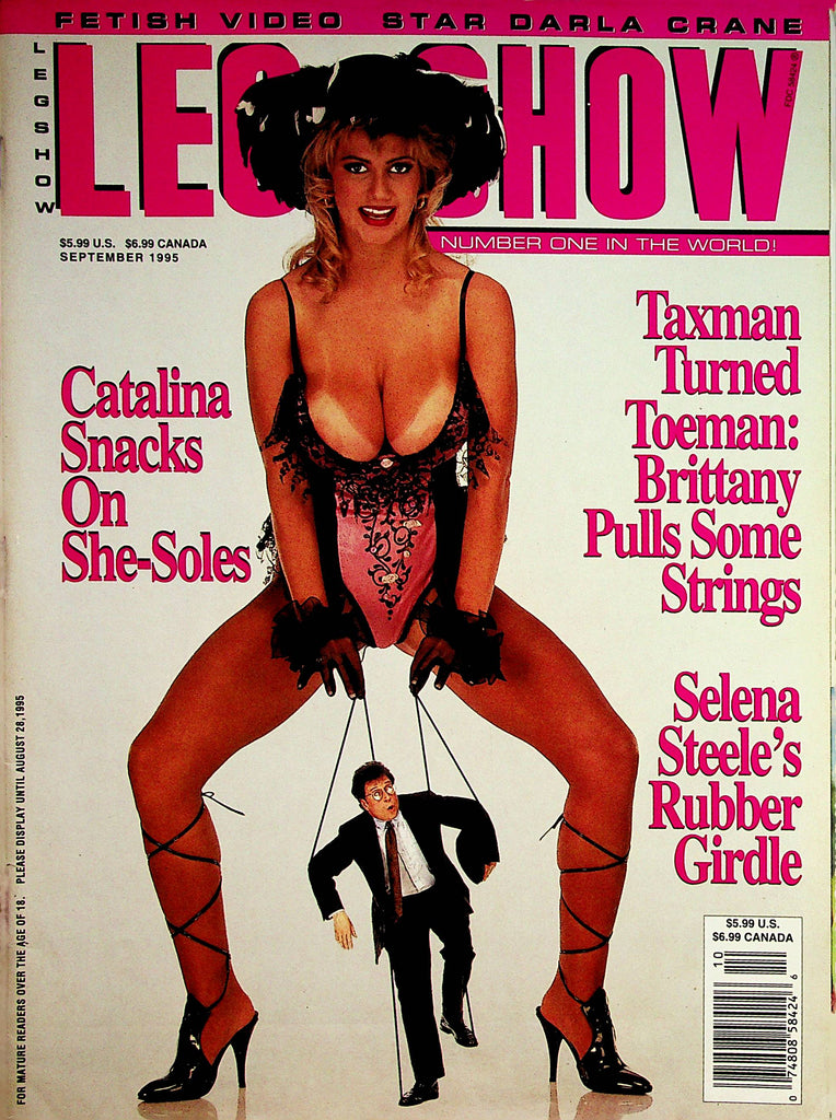 Leg Show Magazine  Brittany Andrews / Elmer Batters  September 1995  062823lm-p