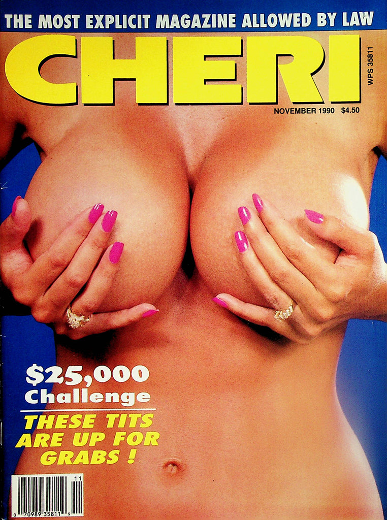 Cheri Magazine   These Tits Are Up For Grabs! / Tiffany Hills  November 1990  050224lm-p2