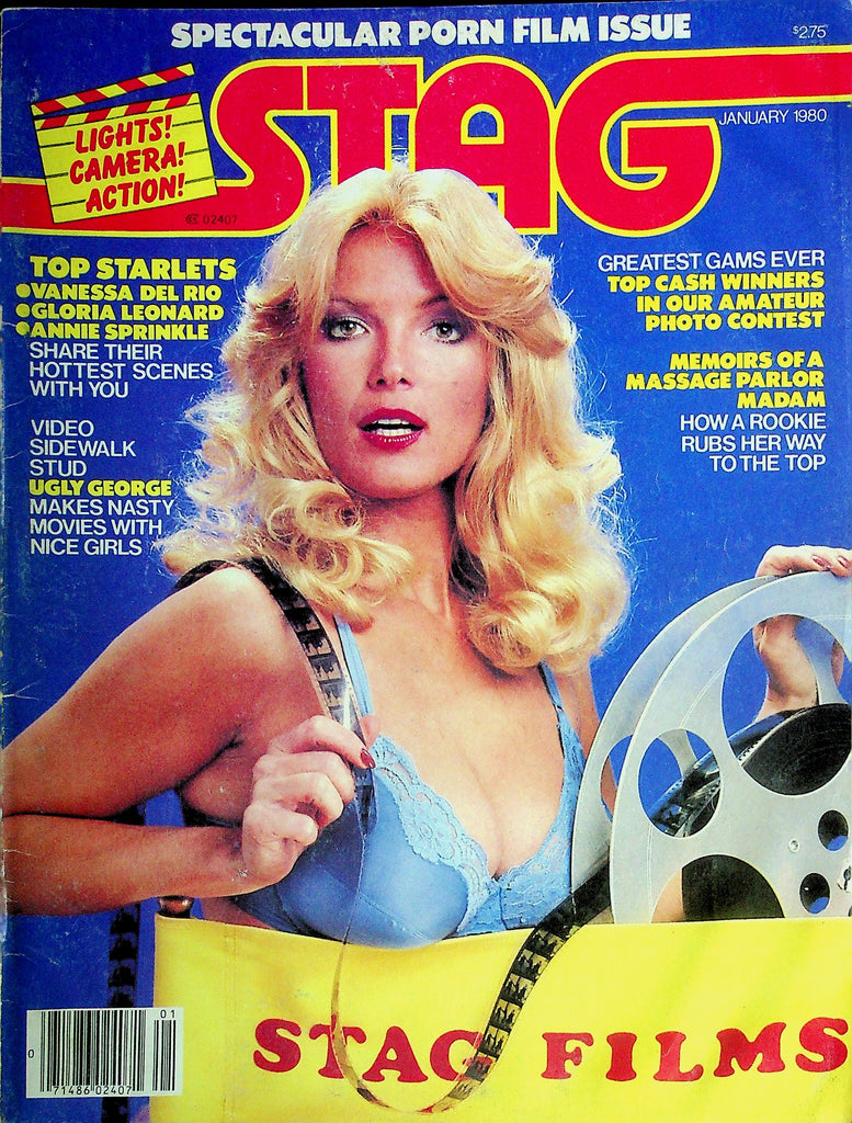 Stag Magazine Vanessa Del Rio & Gloria Leonard January 1980 020425RP