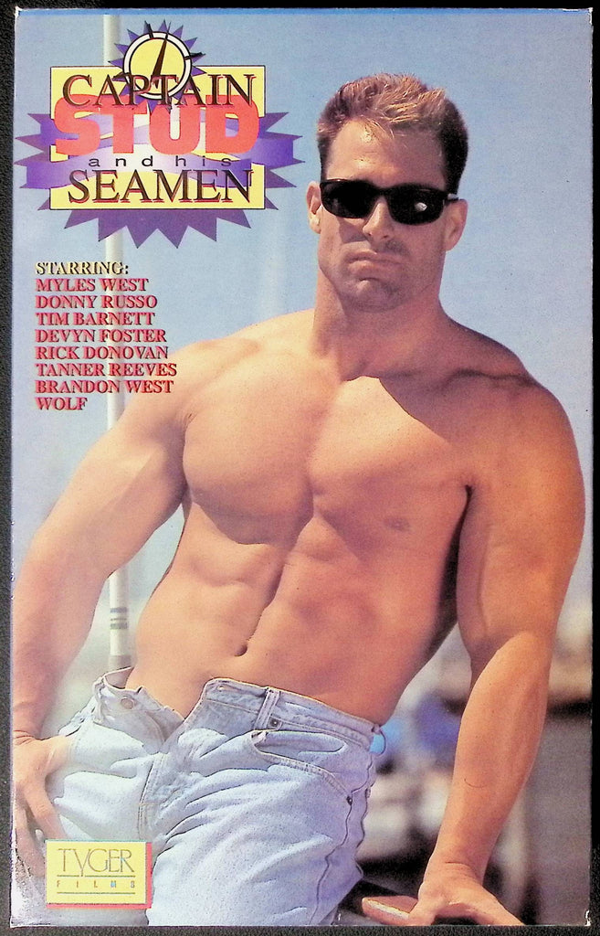 Captain Stud And His Seamen Sierra Pacific Gay VHS 1994 102324JKVHS2