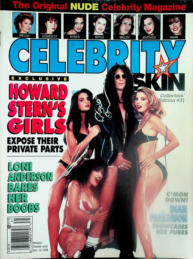 Celebrity Skin Magazine  Howard Stern's Girls  #31  1994     121525lmp