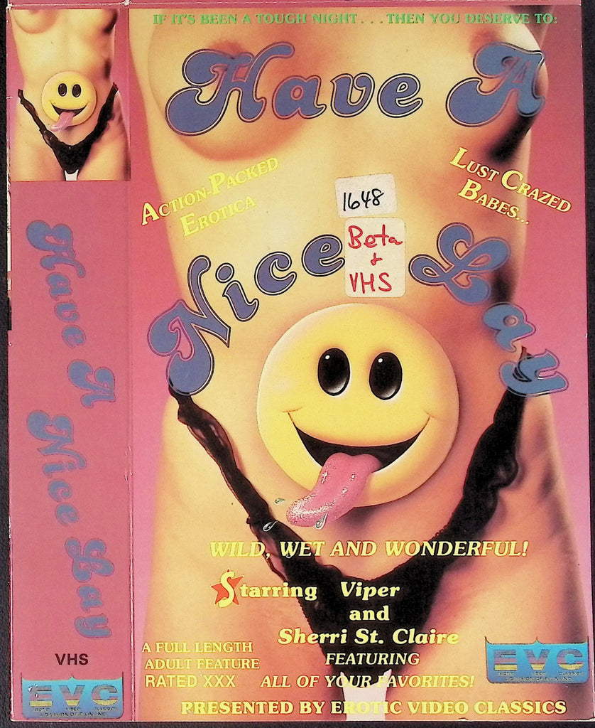 Have A Nice Lay Viper Sherri St. Claire Adult VHS EVC 033126AKVHS
