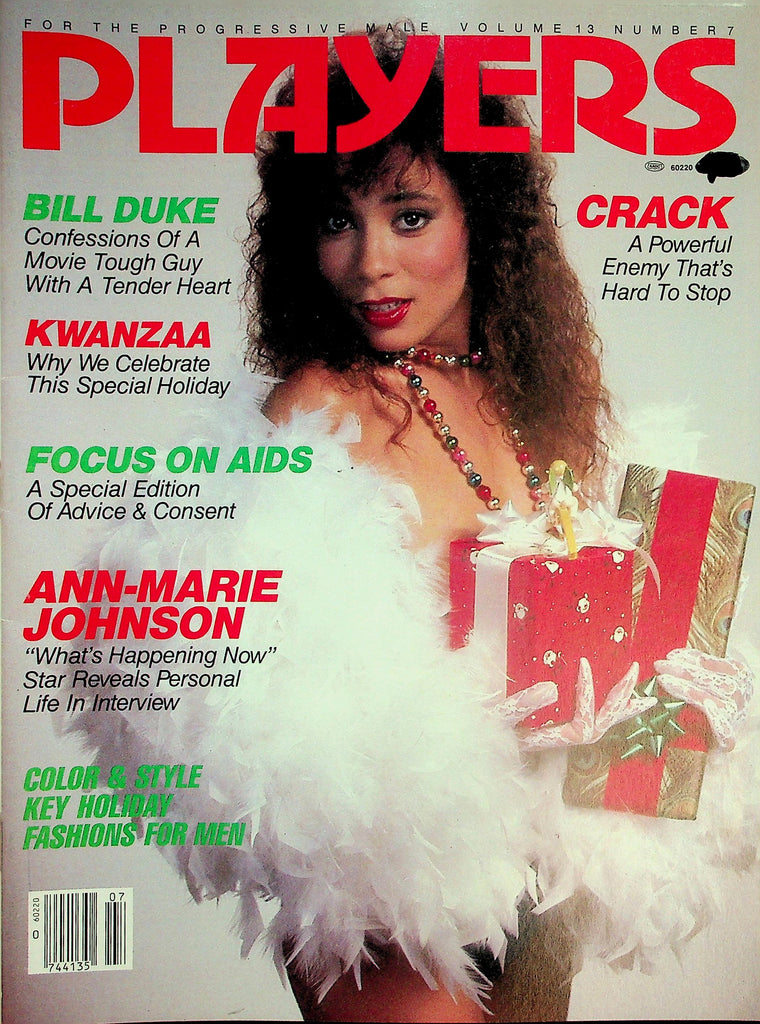 Players Magazine  Covergirl Andrea Holloway  December 1986   042126lmp