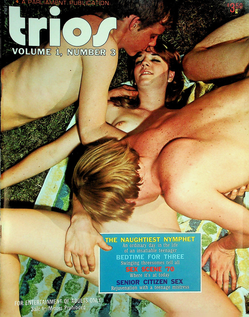 Trios Magazine  The Casual Sex Scene / The Naughtiest Nymphet  vol.1 #3 1970   091526lmp-GSC
