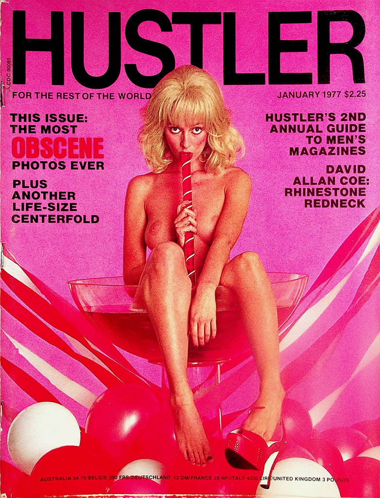 Hustler Magazine   Most Obscene Photos Ever w/ Life-Size Centerfold  January 1977   050224lm-p2