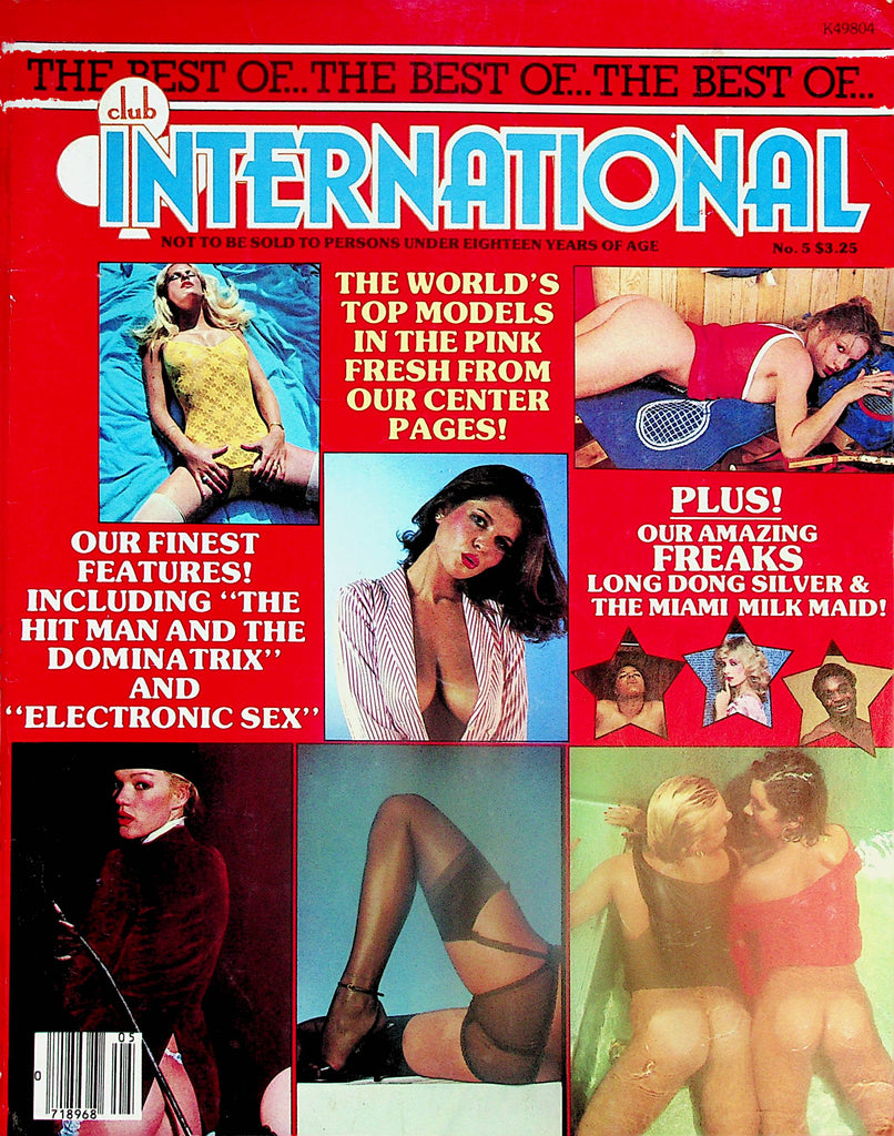 The Best Of Club International Magazine  Long Dong Silver & The Miami Milk Maid  #5 1980 Paul Raymond    071024lm-p2