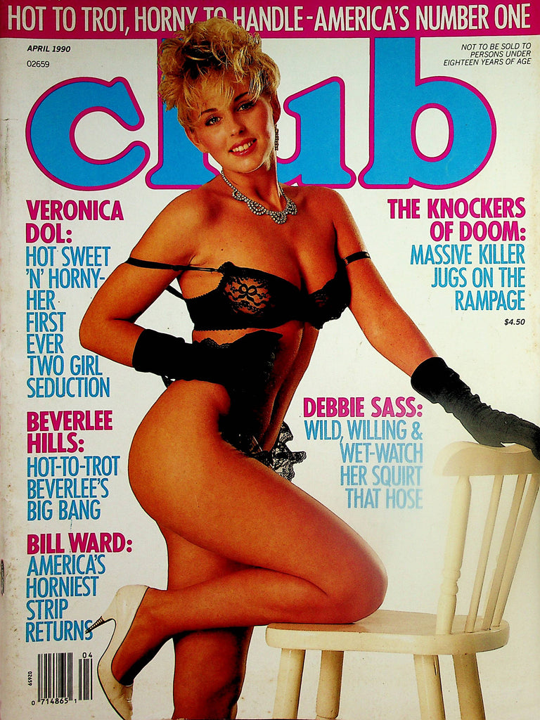 Club Magazine  Vernica Dol / Debbie Sass   April 1990    092324lm-p