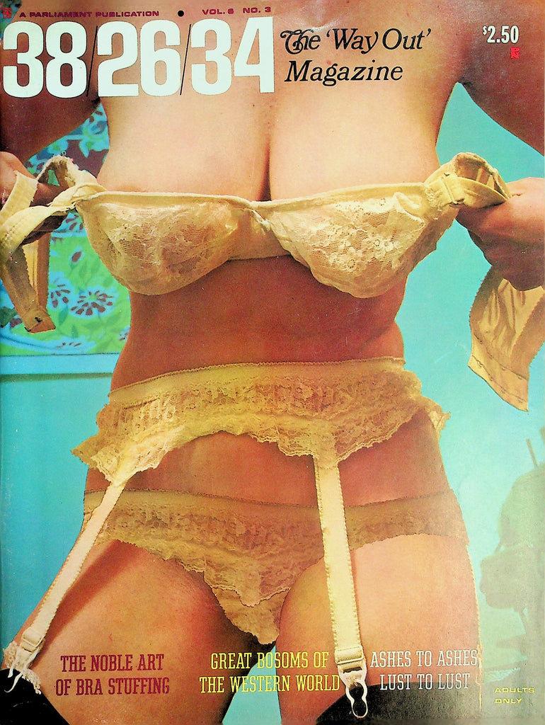 38/26/34 Busty Magazine  Uschi Digard, Joyce Gibson, Bonnie's Big Bust-Out  vol.6 #3  1969 Parliament   070226lmp-GSC