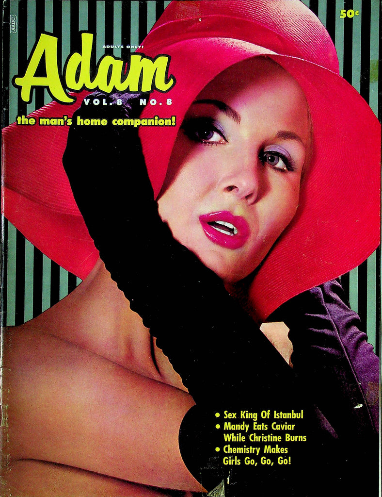 Adam Magazine Lothar B. Ashley & Althea Currier Vol.8 No.8 1964 121724RP