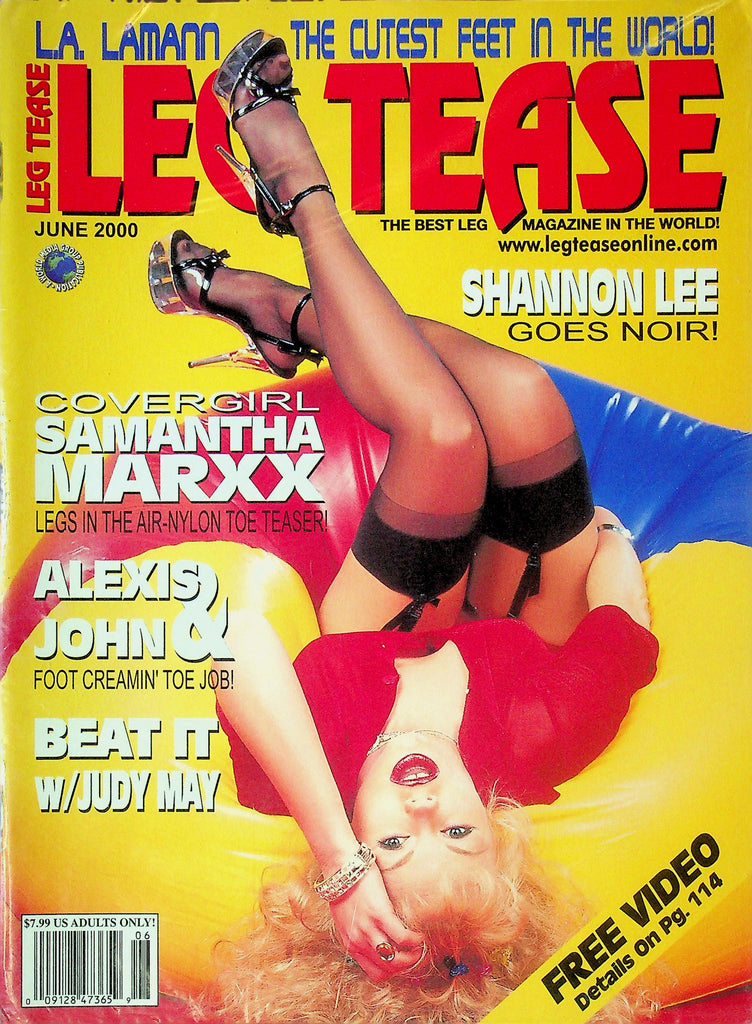 Leg Tease Magazine Ft. Samantha Marxx & Shannon Lee June 2000 080225RP-