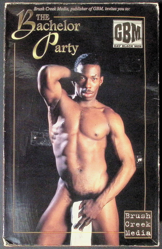 The Bachelor Party Austin Black Bruno Malee Brush Creek Media Gay VHS 1997 092424JKVHS2