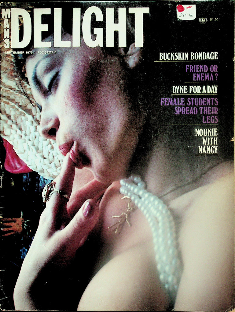 Man's Delight Magazine  Female Students Spread Their Legs!  September 1976   120725lmp