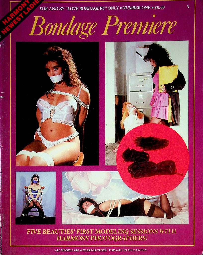 Bondage Premiere BDSM Magazine No.1 Issue April 1990 010524RP2
