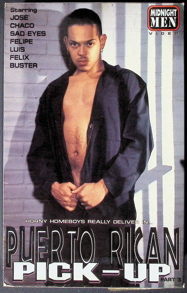 Puerto Rican Pick-Up Part 3 Midnight Video Gay VHS 1990's 093024JKVHS2