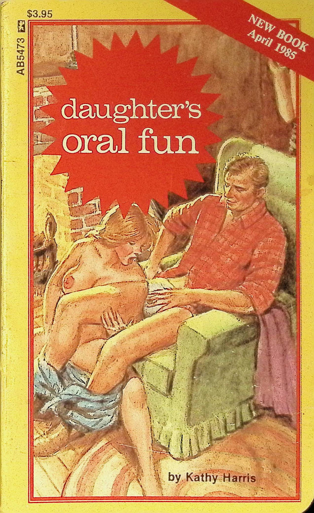 Daughter's Oral Fun by Kathy Harris AB5473 1985 Greenleaf Classics Adult Paperback Novel 071625AMP