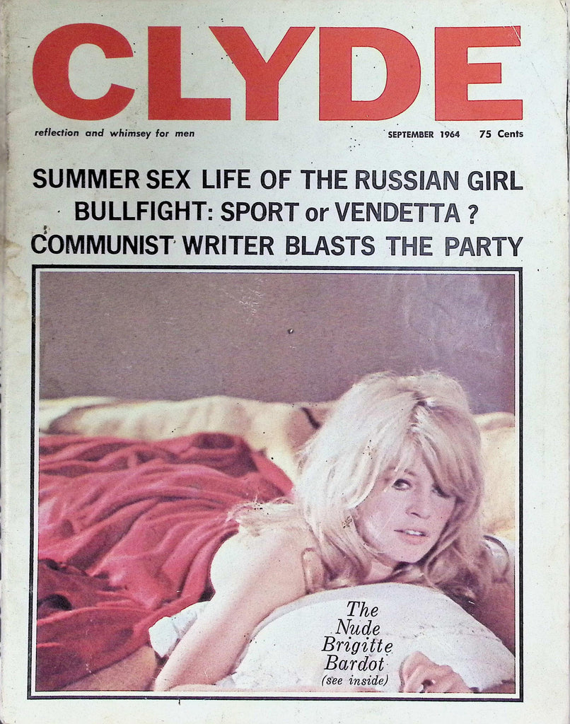 Clyde Magazine September 1964 Summer Sex Life of the Russian Girl 091226LLP