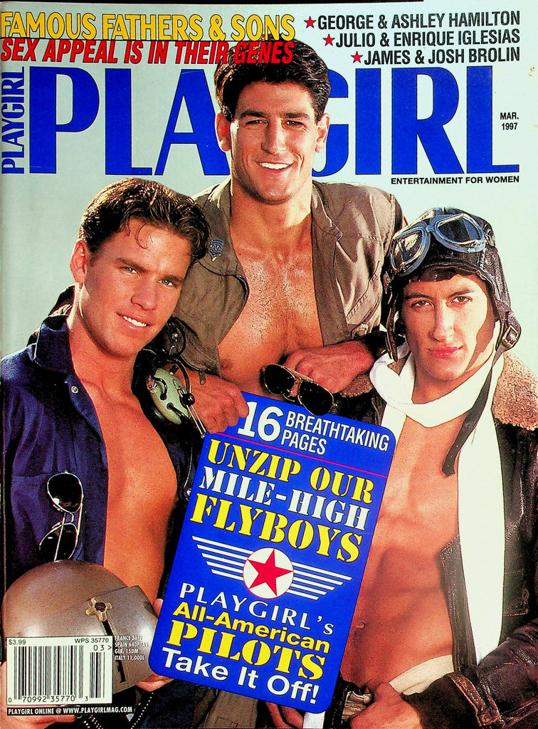 Playgirl Magazine    Unzip Our Mile-High Flyboys  March 1997      031826lmp