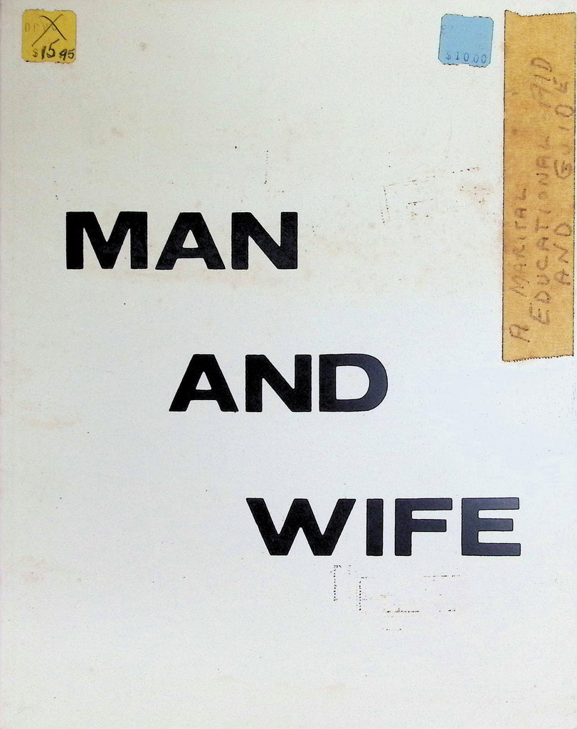Man and Wife Book / Magazine 1969 Marital Intimacy  092626LLP2