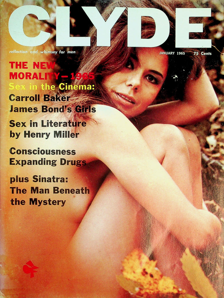 Clyde Magazine   Covergirl/Centerfold Georgia Moll / James Bond's Girls  January 1965   012426lmp