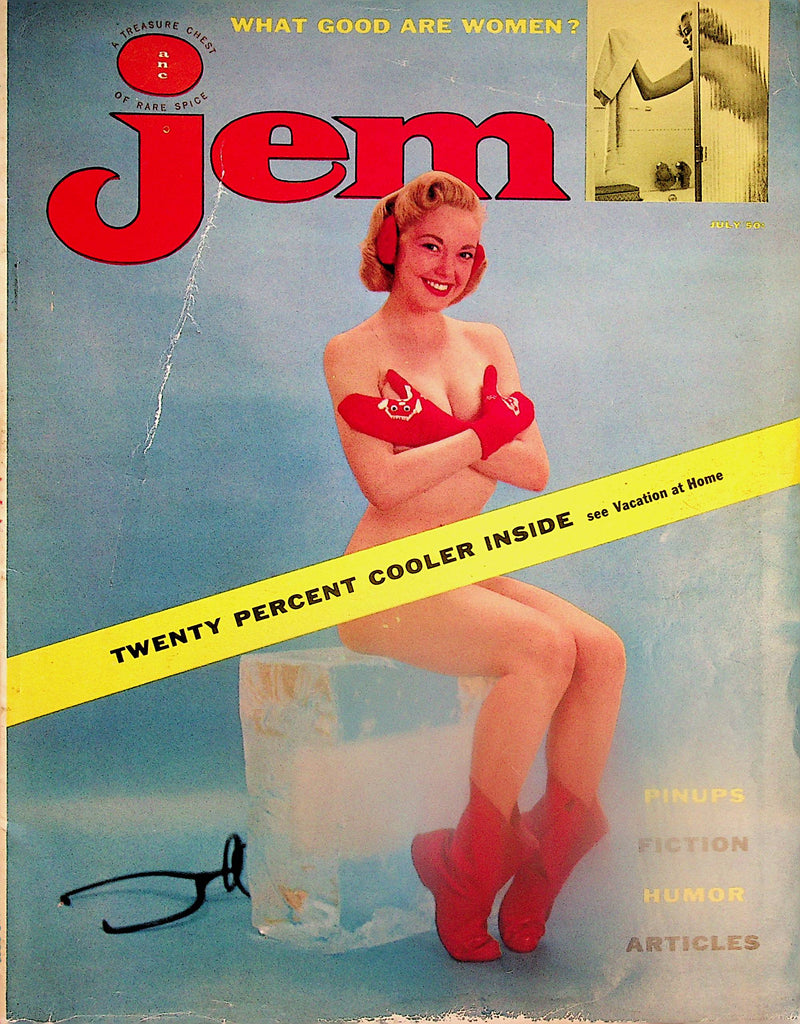 Jem Vintage Magazine  Eve Meyer  100624lm-p  July 1957