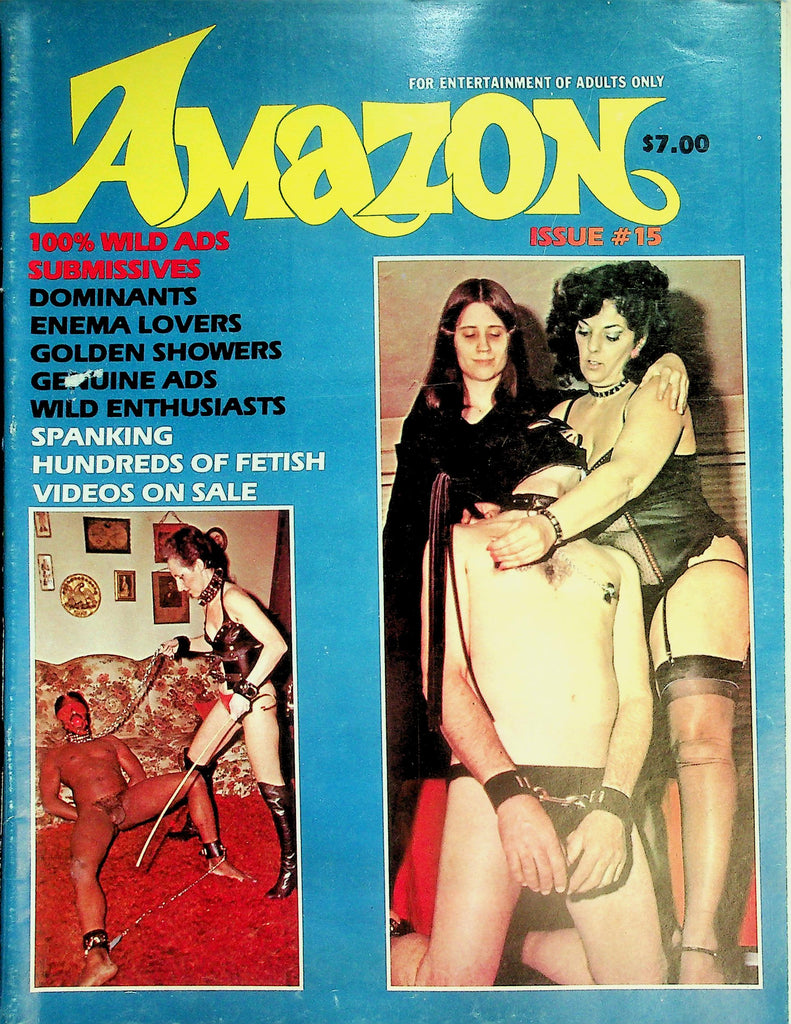 Amazon Fetish Contact Magazine #15 1970's    062826lmp-GSC