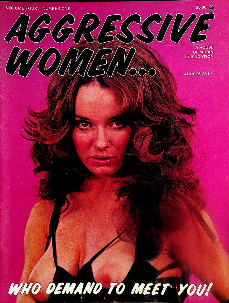 Aggressive Women... Who Demand To Meet You!  Fetish Contact Magazine   vol.4 #1  1978 by HOM    032924lm-p