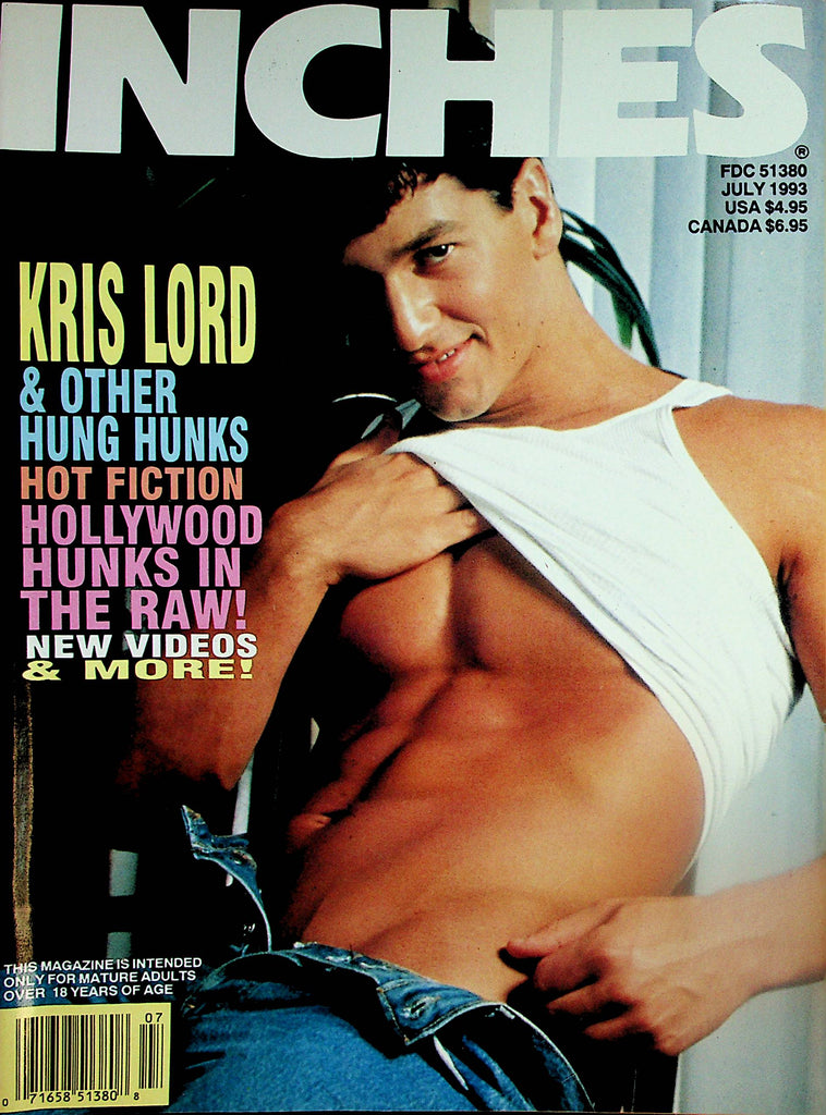 Inches Gay Magazine   Hung Hunk: Kris Lord  July 1993    061524lm-p