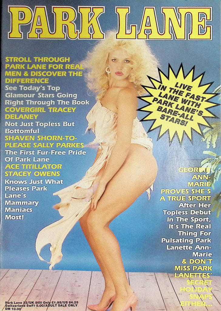 Park Lane Magazine 1980's Covergirl Tracey Delaney 090826LLP